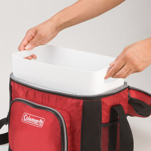 16-Can Soft Cooler with Removable Liner, Red