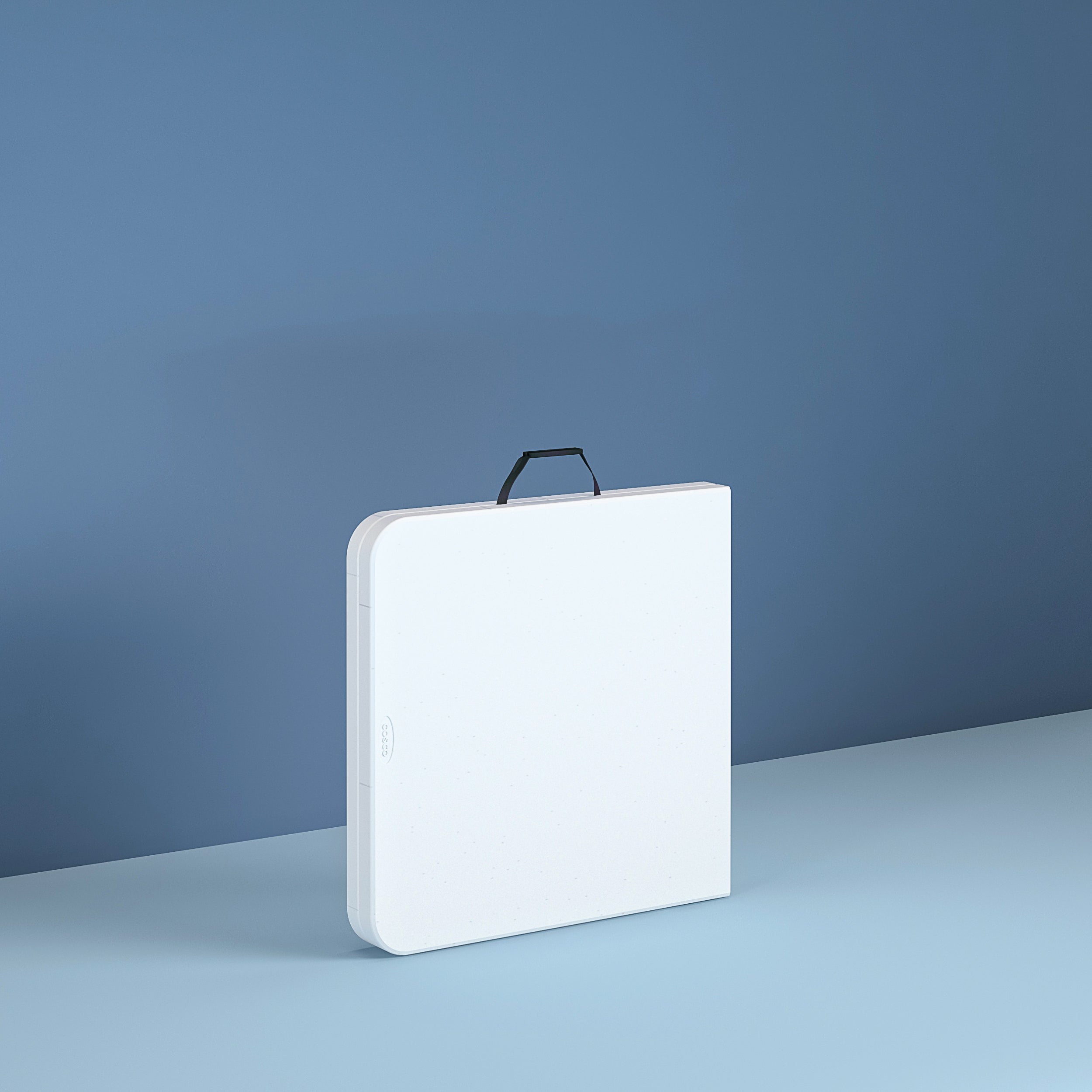  6 Foot Centerfold Folding Table, White