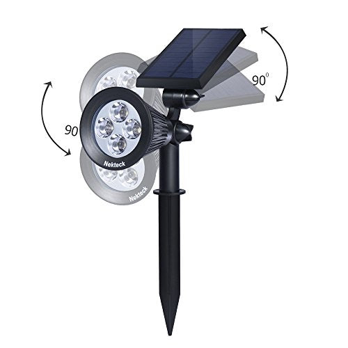 Solar Powered Garden Spotlight - Outdoor Spot Light
