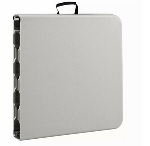  6 Foot Centerfold Folding Table, White