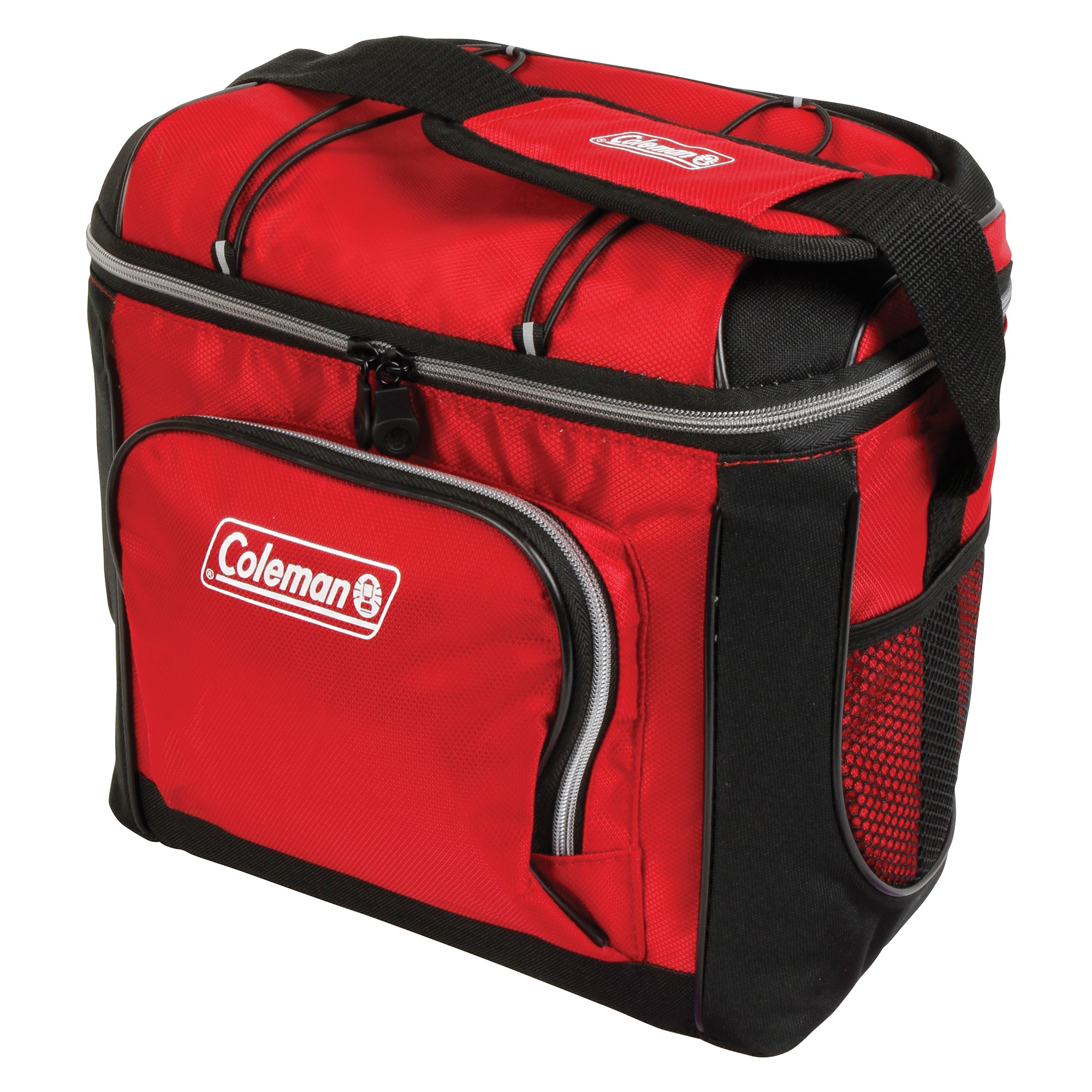 16-Can Soft Cooler with Removable Liner, Red